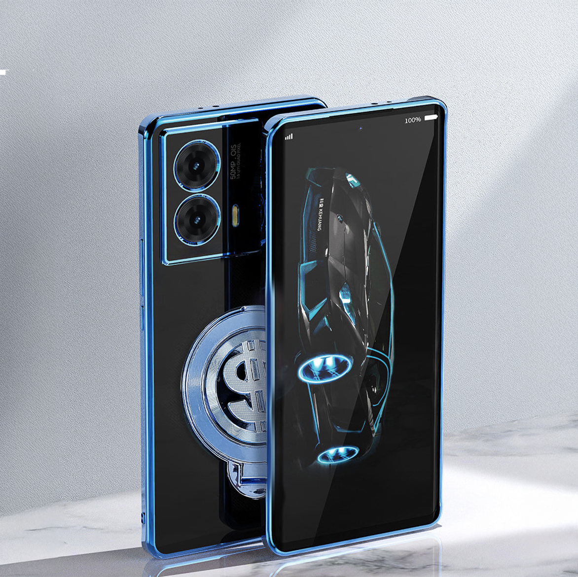 Motorola Moto G85 5G Electroplating Dollar Case