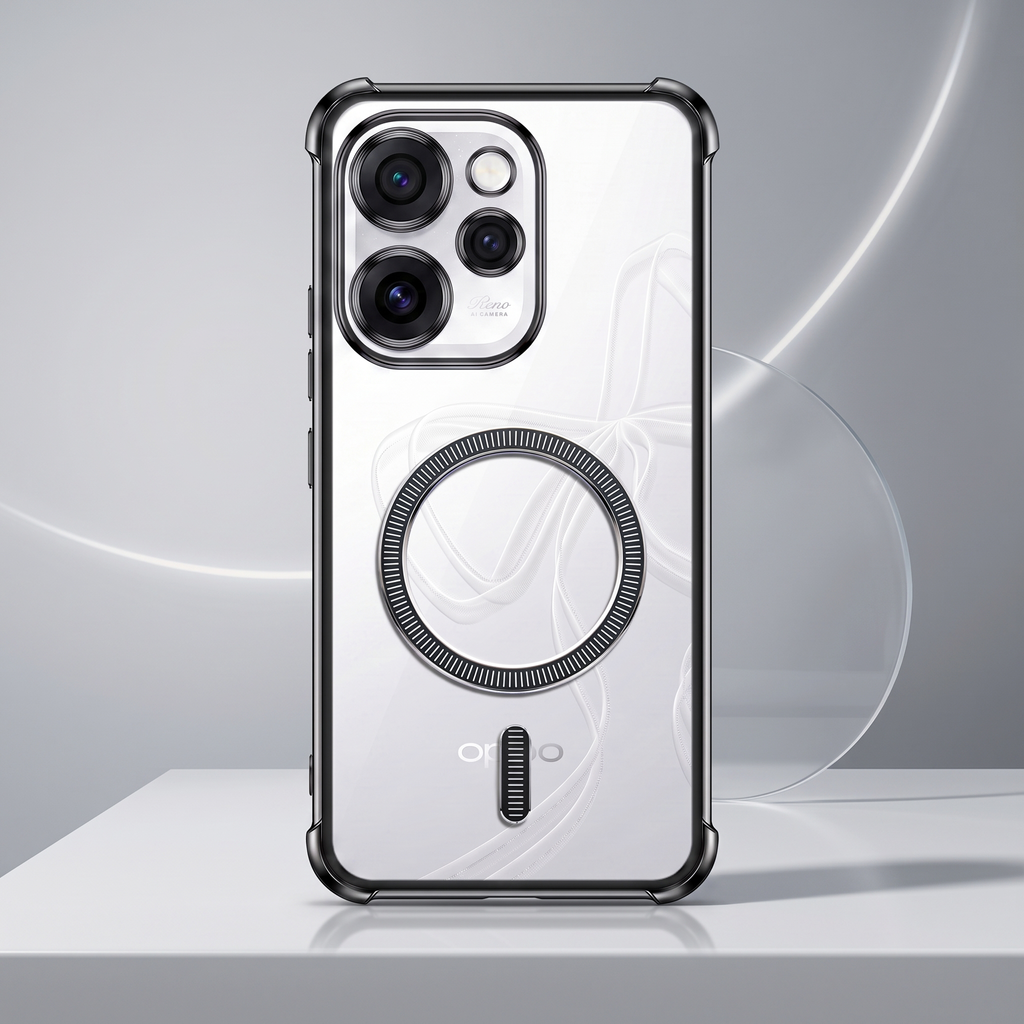 Oppo Reno 15 Pro Mini 5G Premium Magnetic Magsafe Airbag Case