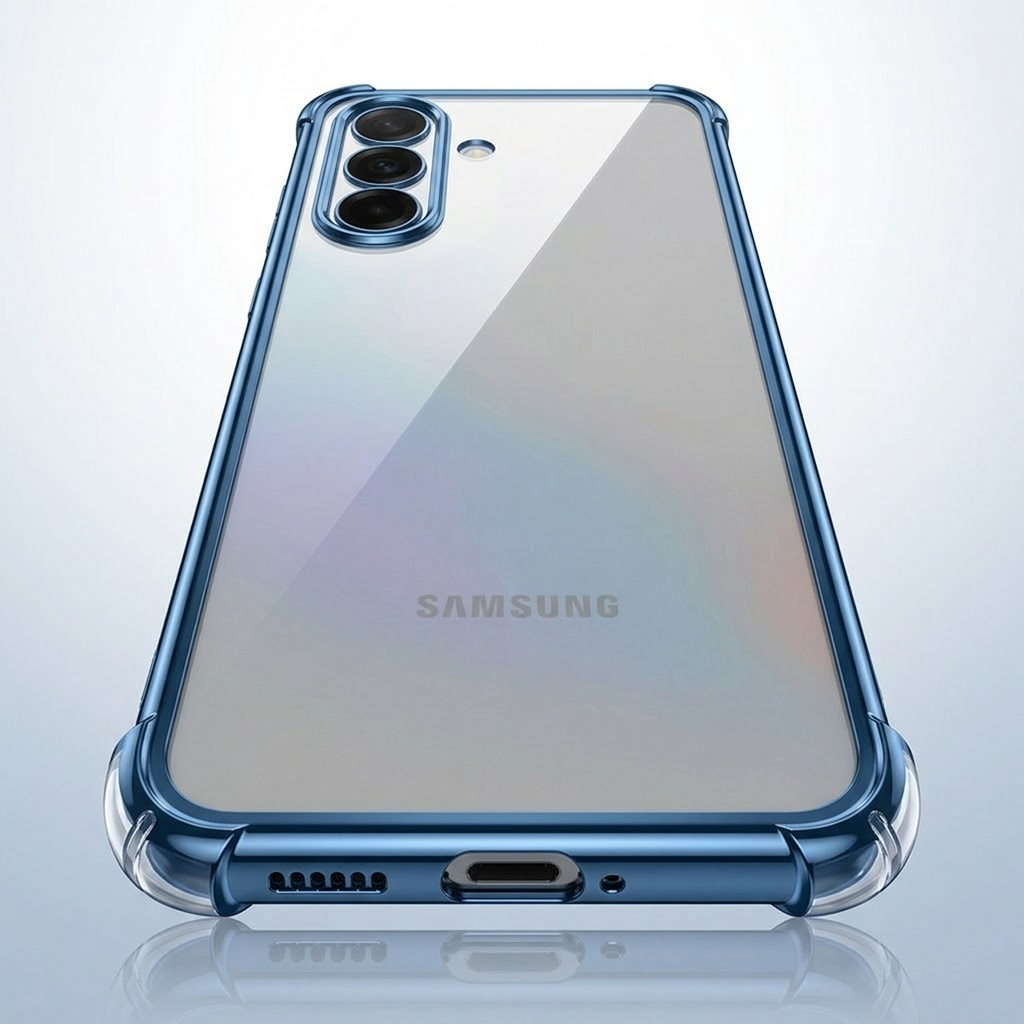 Samsung Galaxy A56 5G Anti-Yellow Electroplating Transparent Airbags Case