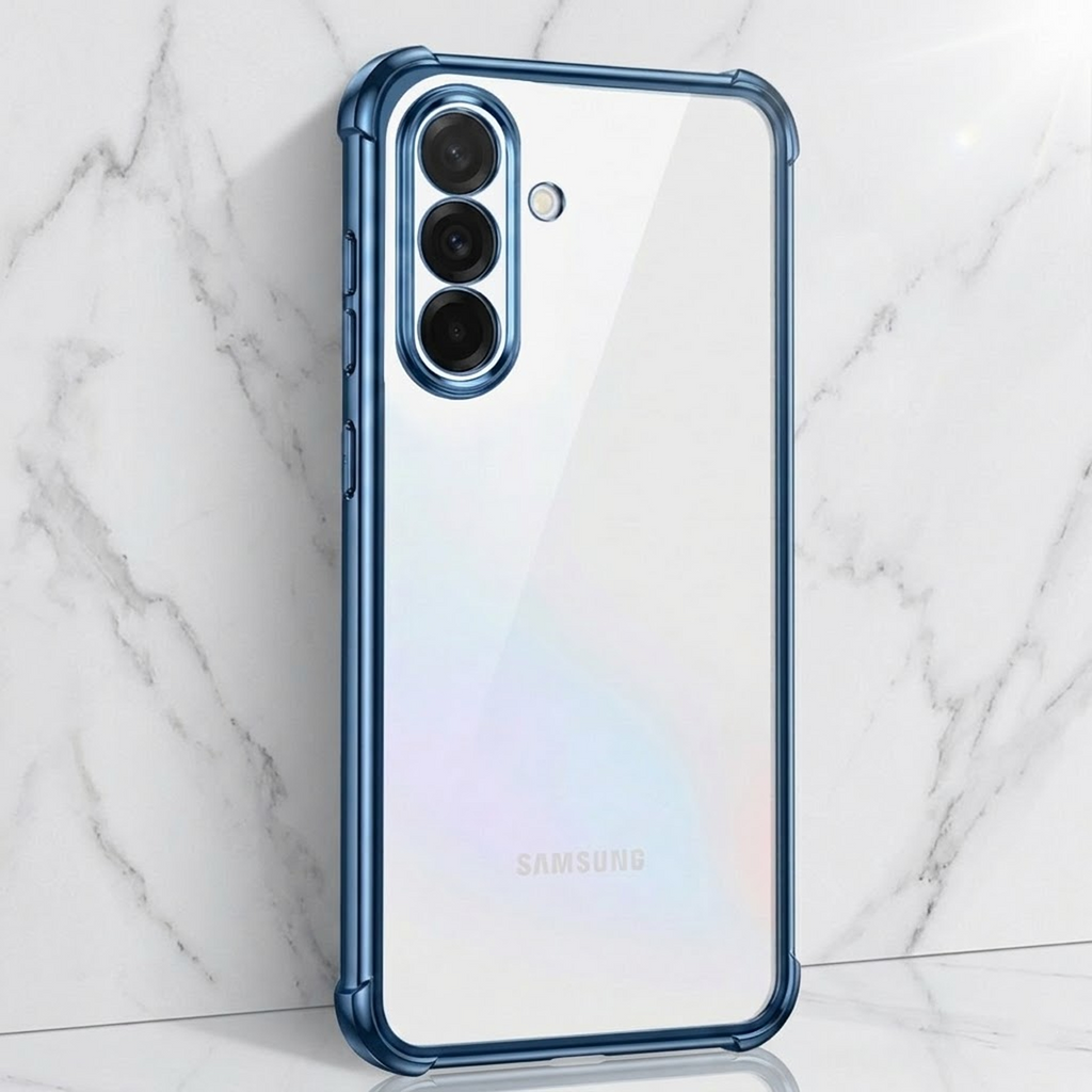 Samsung Galaxy A36 5G Anti-Yellow Electroplating Transparent Airbags Case